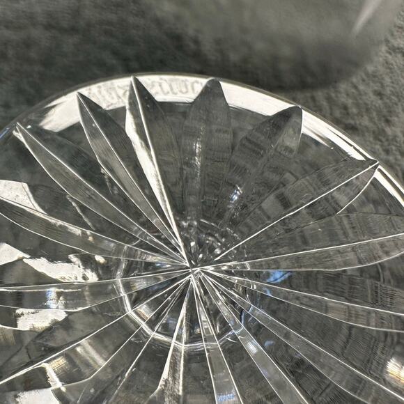 Waterford Crystal Ireland Retired Ashling Cut 3.5" Cordial-Exquisite - Picture 4 of 4